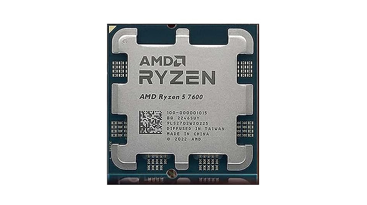AMD Ryzen 5 7600 Novo CPU R5 7000 Series with Radeon Graphics