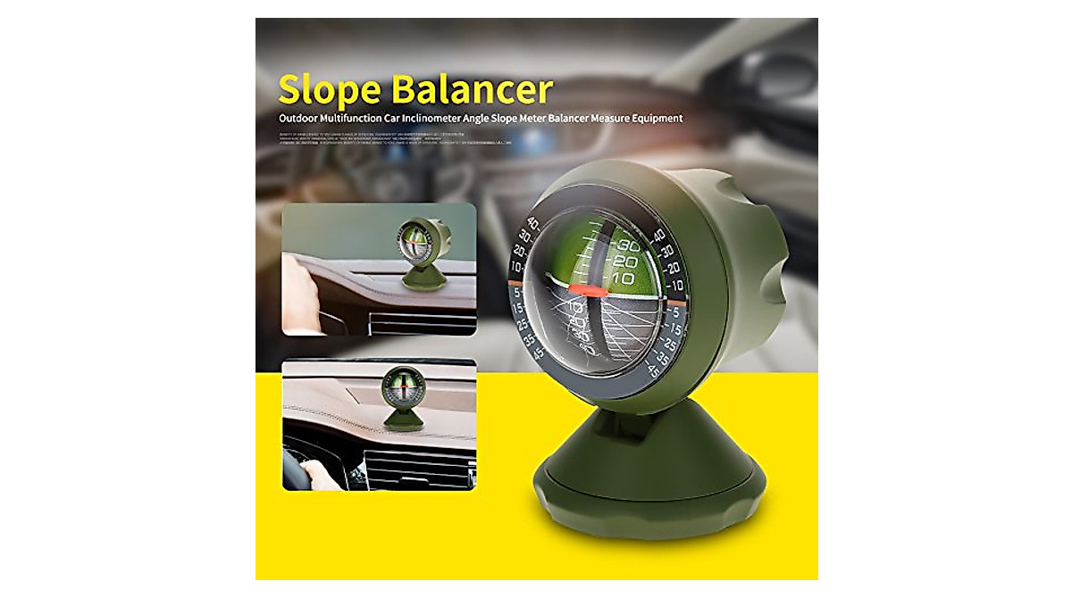 Car Compass & Inclinometer for Accurate Slope Measurement