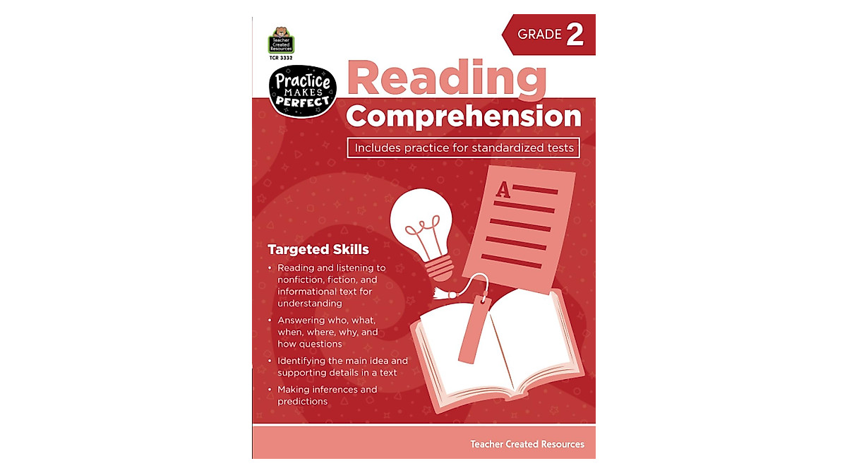 Reading Comprehension Grade 2 Workbook | Improve Literacy Skills