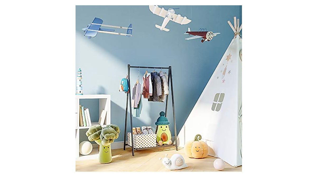 Bestier Kids Clothing Rack - Organize & Store with Style