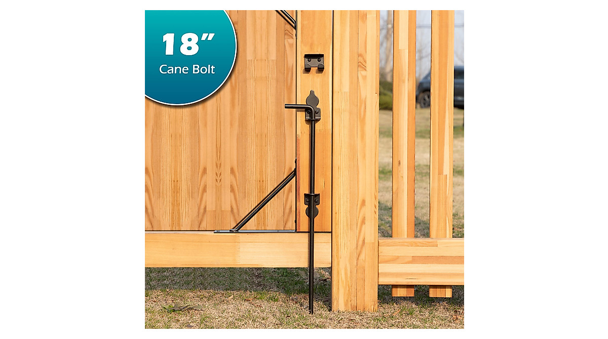 YONSIN Heavy Duty Cane Bolt Gate Stopper | Secure Your Gates