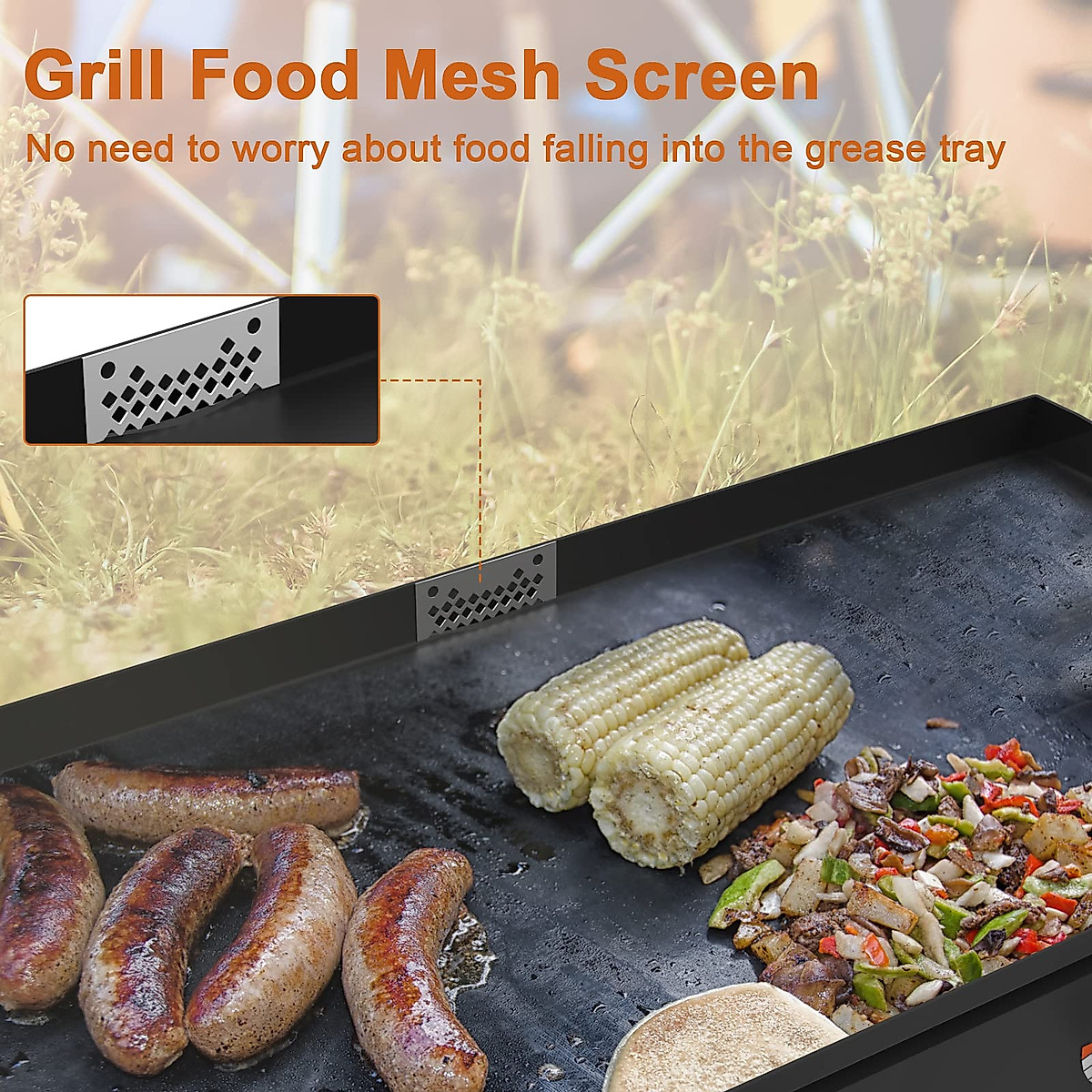 Wind Guard & Food Screen for Blackstone 28