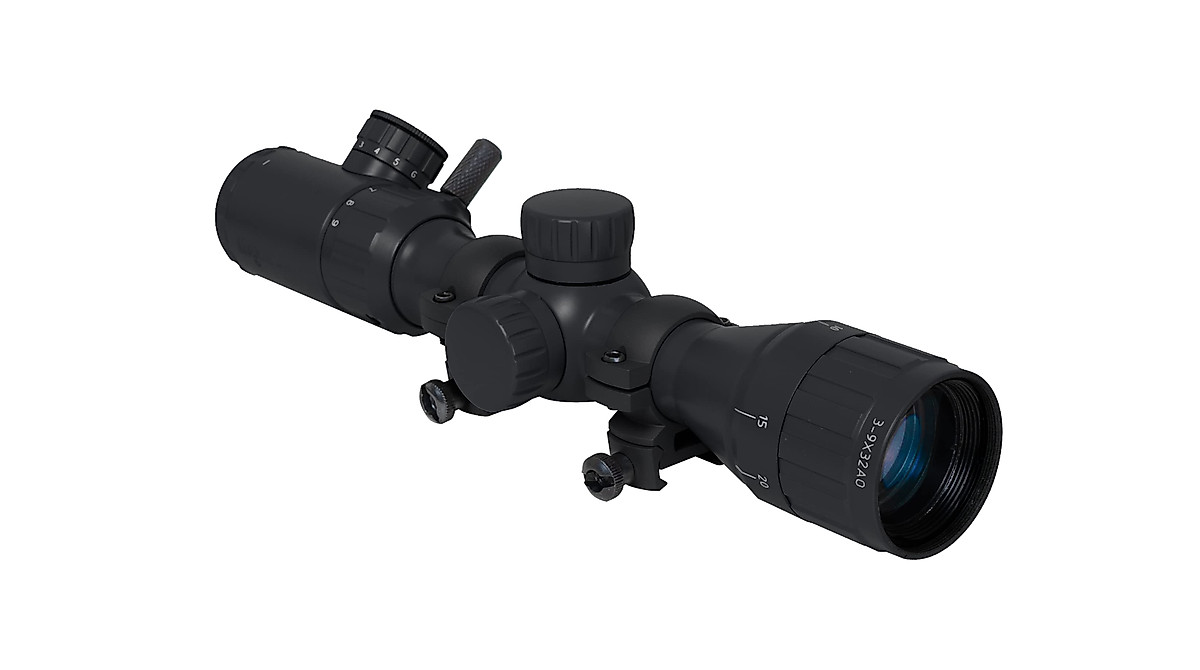 Monstrum 3-9x32 AO Rifle Scope Bundle - Precision Targeting