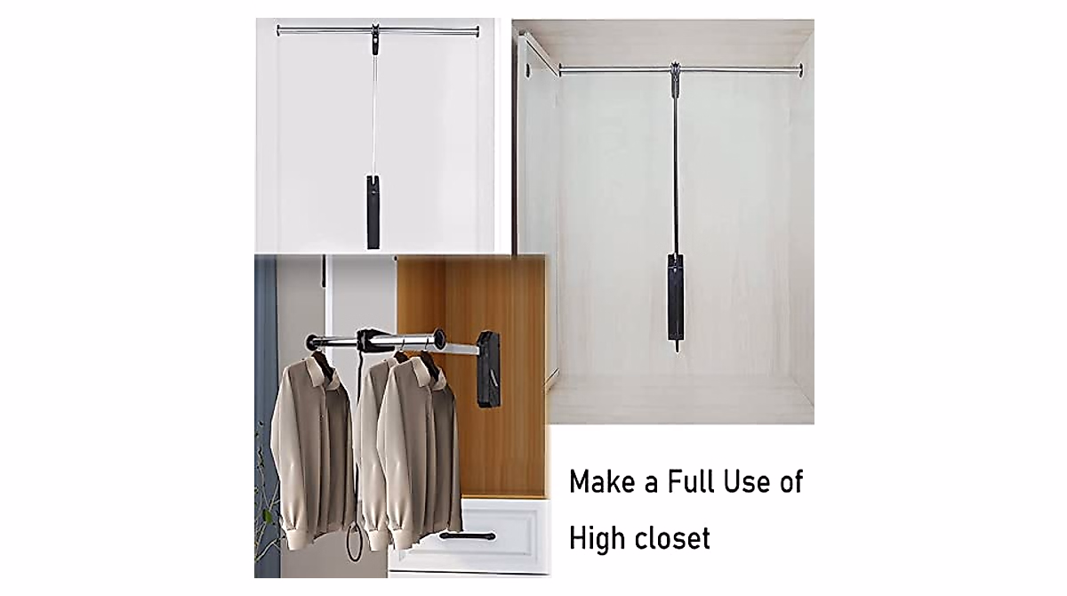 Wall Mounted Closet Rodnull