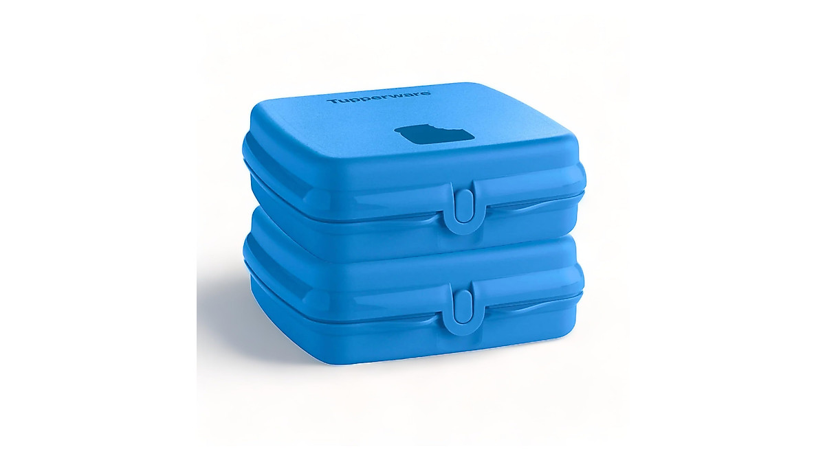 Tupperware Sandwich Keeper Set - Perfect for Travel