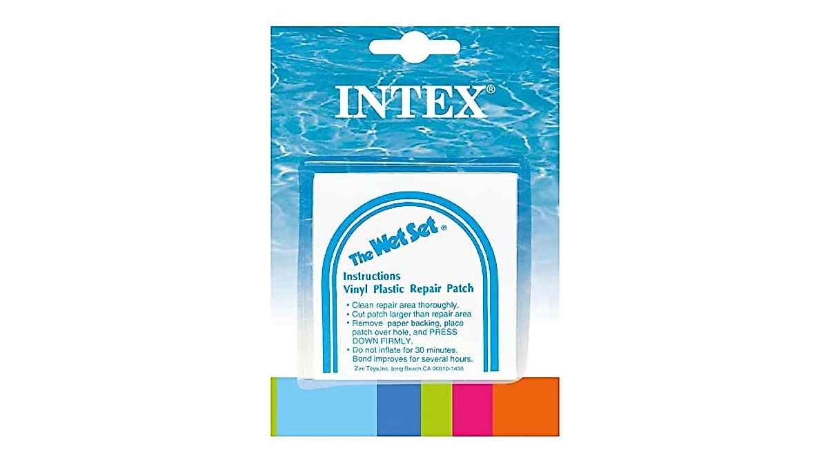 Intex Wet Set Vinyl Repair Patches for Pool Repairs (12 Pack)