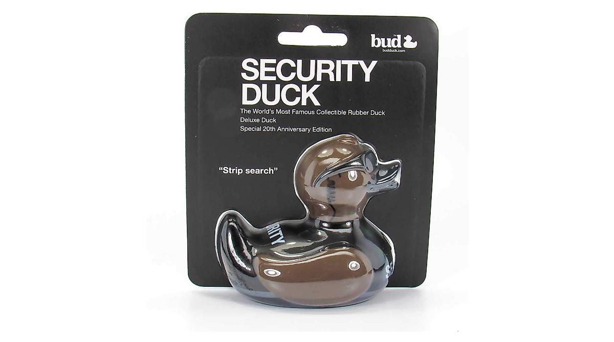 Collectible Security Rubber Duck by Bud Duck | Gift Idea