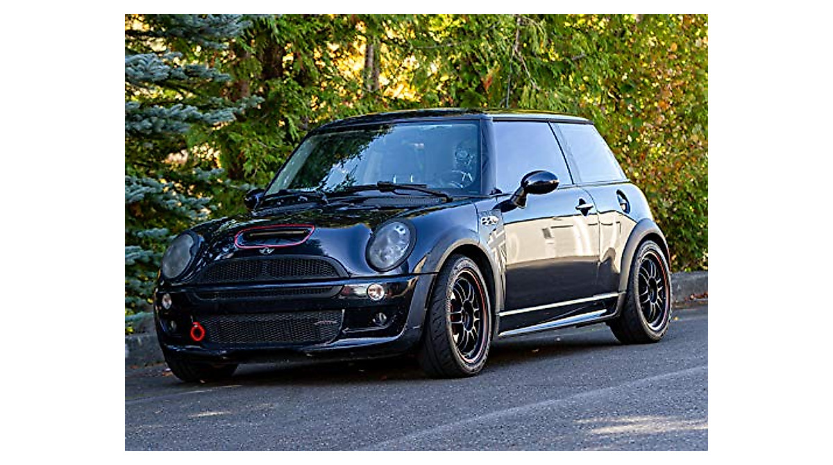 Union Jack Decal Kit for Mini Cooper R53 (Matte Black)