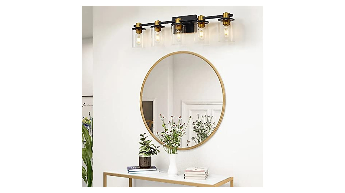 Atocif 5 Light Vanity Lights - Modern Waterproof Bathroom Fixture