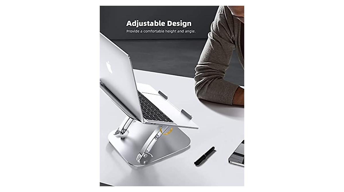Laptop Stand Portable Riser for Desk - Ergonomic Laptop Holder