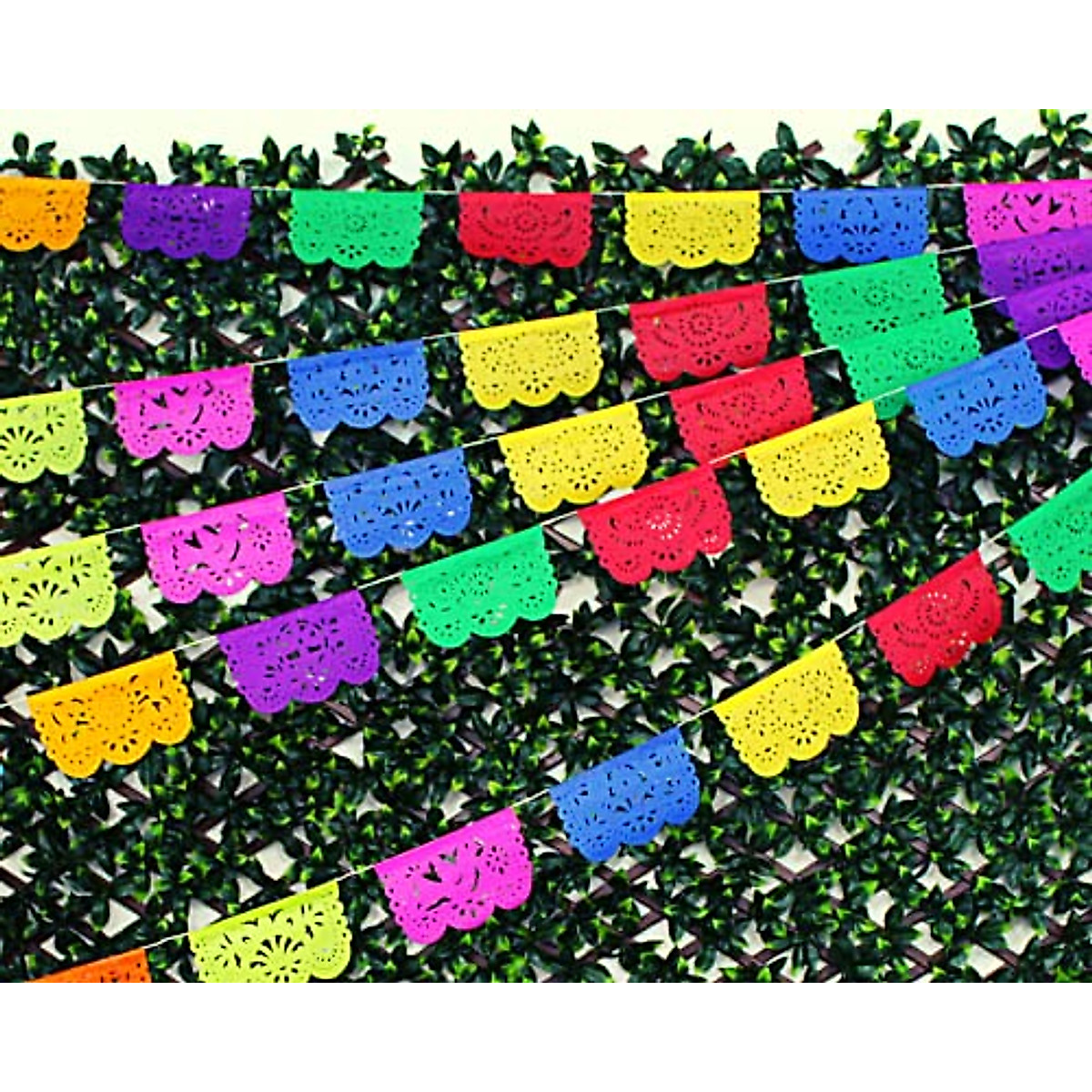 Mini Fiesta Decorations - Vibrant Mexican Party Banners 20ft