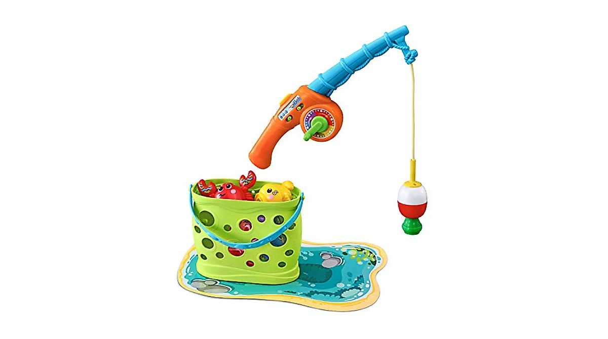 VTech Jiggle and Giggle Fishing Set - Educational Toddler Toy
