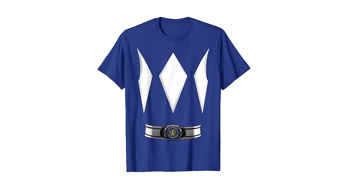 Buy Power Rangers Blue Ranger Costume T-Shirt