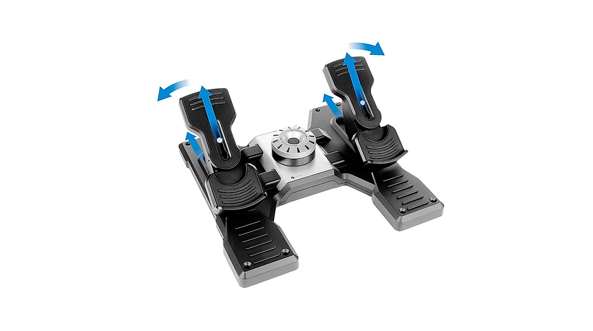Logitech G Pro Flight Rudder Pedals for Realistic Flight Control