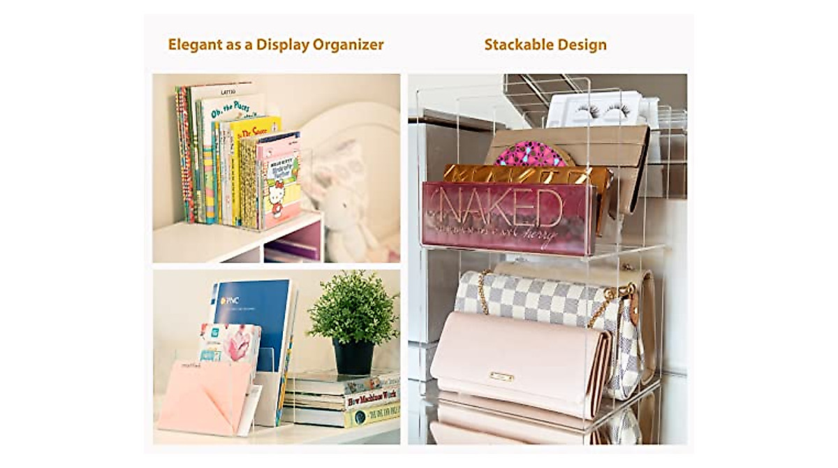 Smartified Acrylic Fridge Organizer - Space-saving Solution