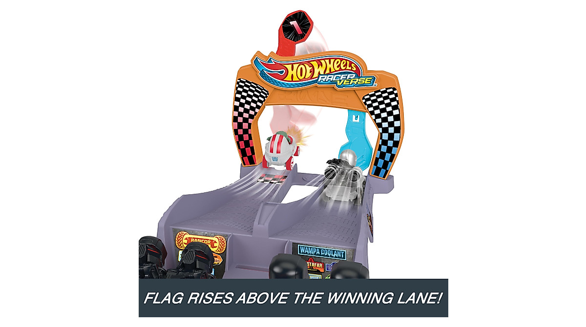 Hot Wheels Star Wars RacerVerse Track Set with Grogu & Mandalorian