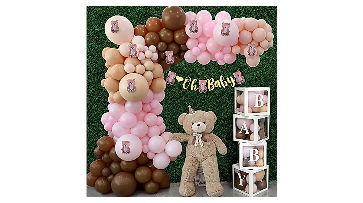 Teddy Bear Baby Shower Decorations – Perfect for Girls