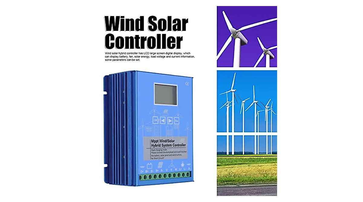 FOUF Wind Solar Hybrid Controller - MPPT Boost Charging