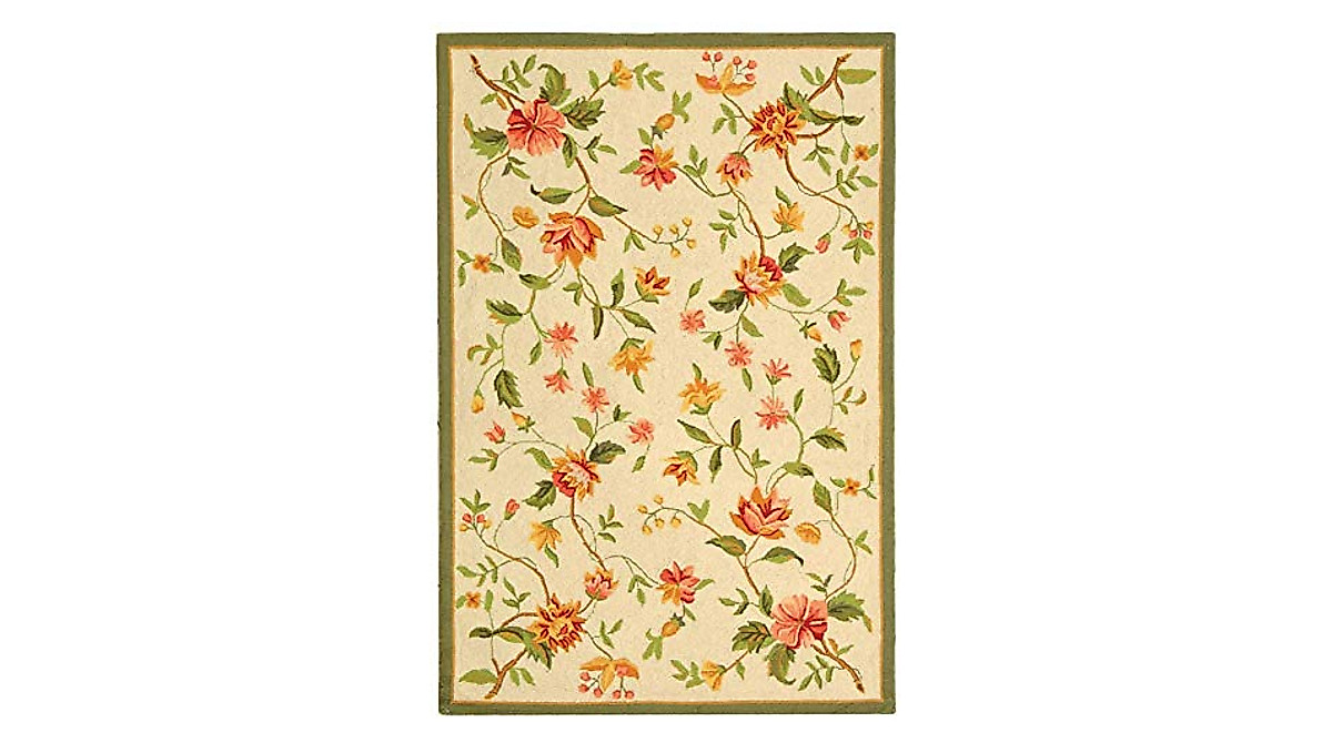 Safavieh Chelsea Ivory Wool Rug - Hand-Hooked French Country Style