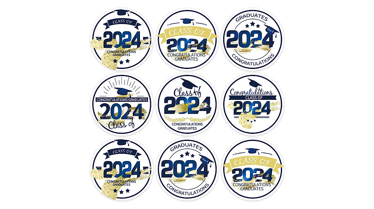 Celebrate with WhatSign 2024 Graduation Stickers