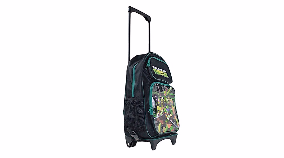 Teenage Mutant Ninja Turtles 16-Inch Rolling Backpack & Lunch Bag Set