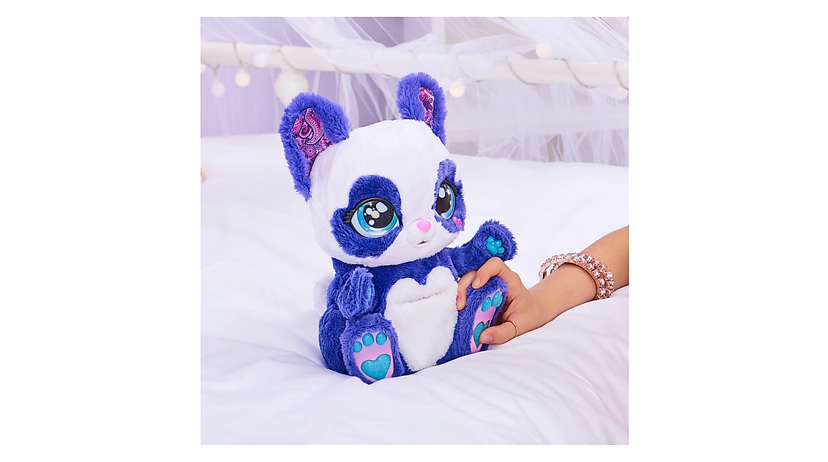 Peek-A-Roo Interactive Panda-Roo Plush Toy with Surprise Baby-Roo