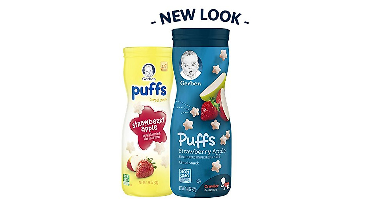 Gerber Graduates Puffs Cereal Snacks - Nutritious & Baby-Friendly
