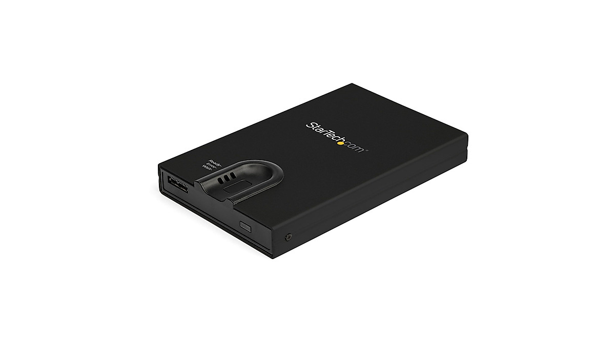 StarTech Biometric Enclosure USB 3.0 with AES-256 & Fingerprint Security