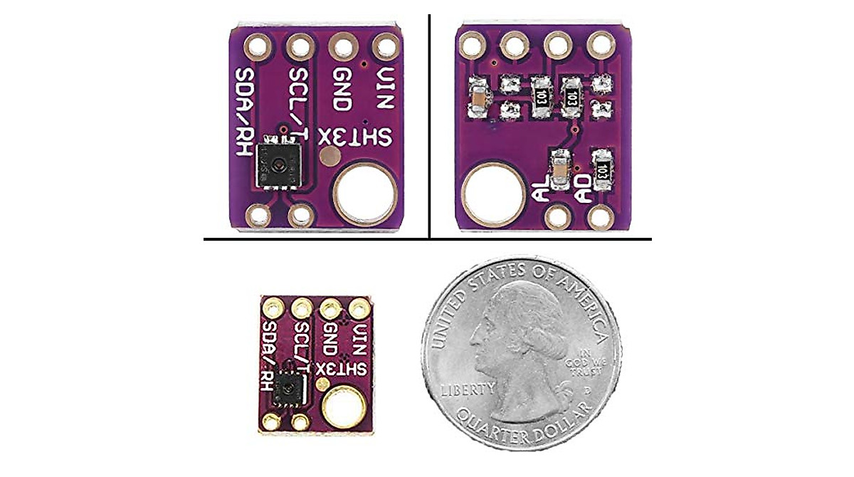 High-Accuracy SHT31 Temperature & Humidity Sensor Module