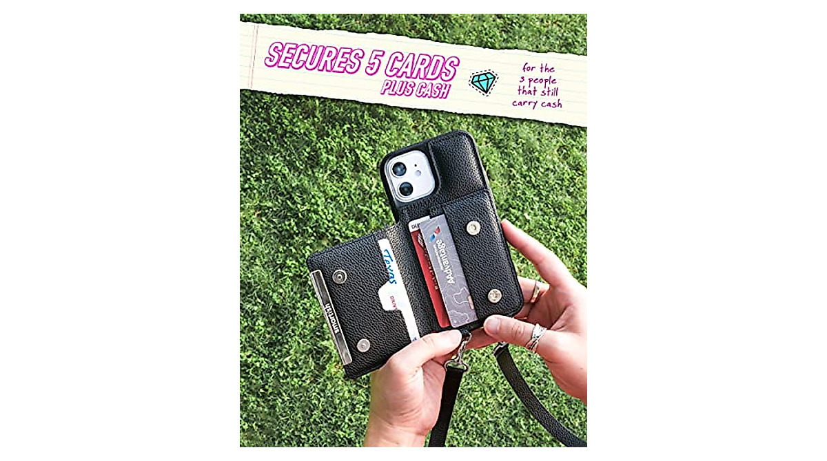 Smartish iPhone 12 Crossbody Case - Dancing Queen