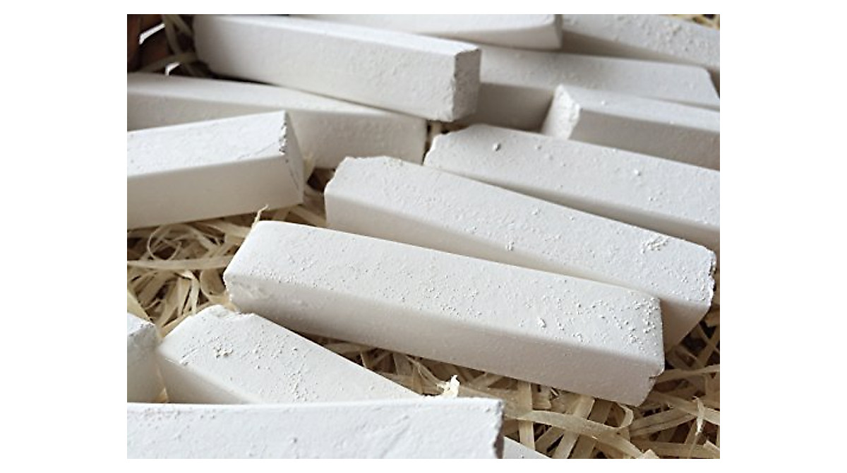 UCLAYS Edible Chalk Chunks - Natural 4 oz for Eating
