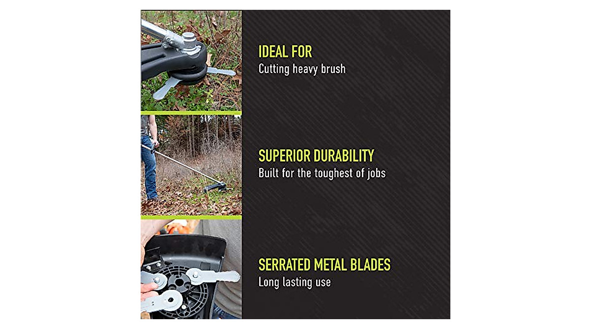 Weed Warrior Brush Cutter Blades: Durable Metal Replacements