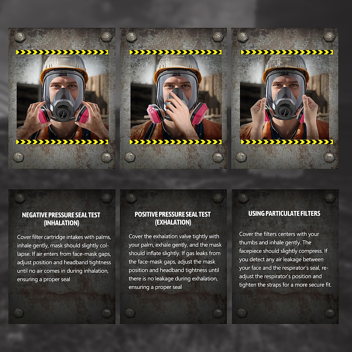 Full Face Gas Mask Respirator - Protection for Any Task