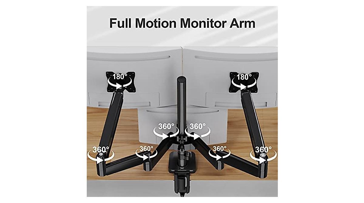MOUNT PRO Triple Monitor Mount - Optimize Your Workspace