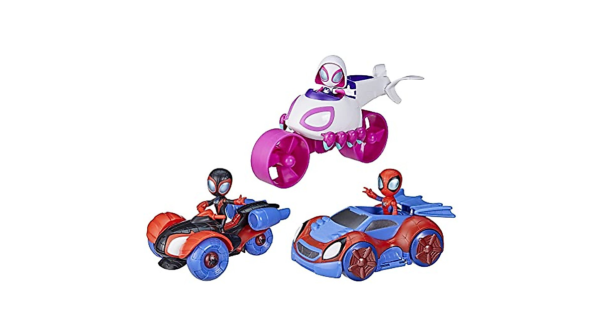 Spidey Change ‘N Go Riders – Fun Toy Set for Kids