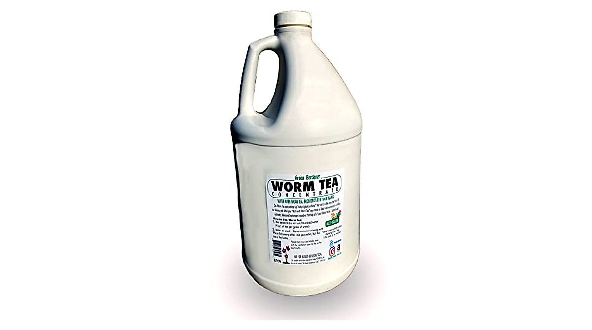 Worm Tea All-Natural Liquid Probiotic for Healthy Plants