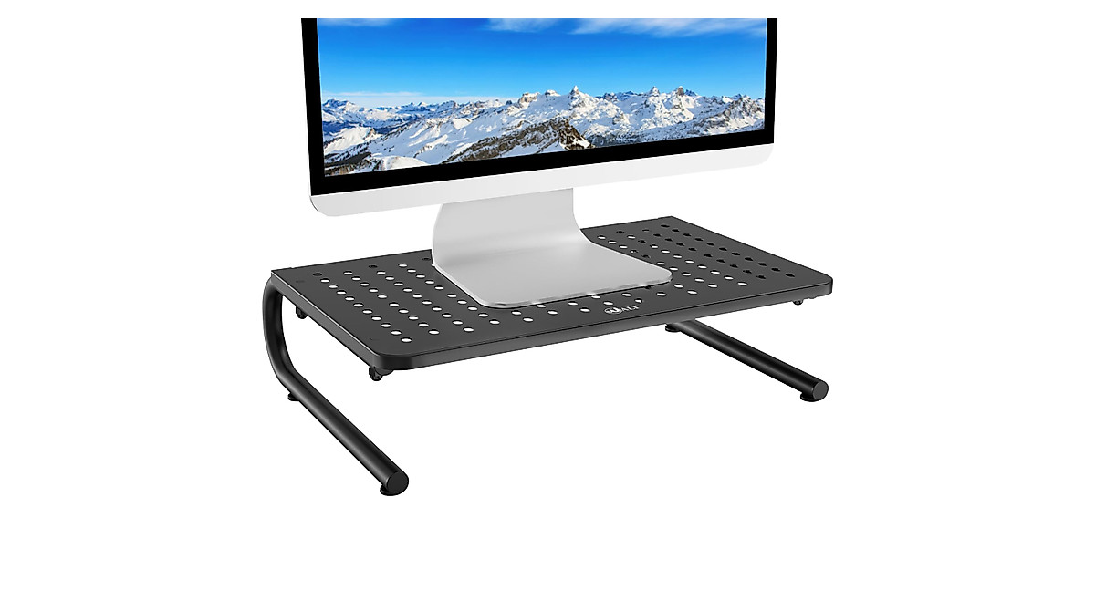WALI Monitor Stand Riser - 4-inch Ergonomic Laptop & Monitor Holder