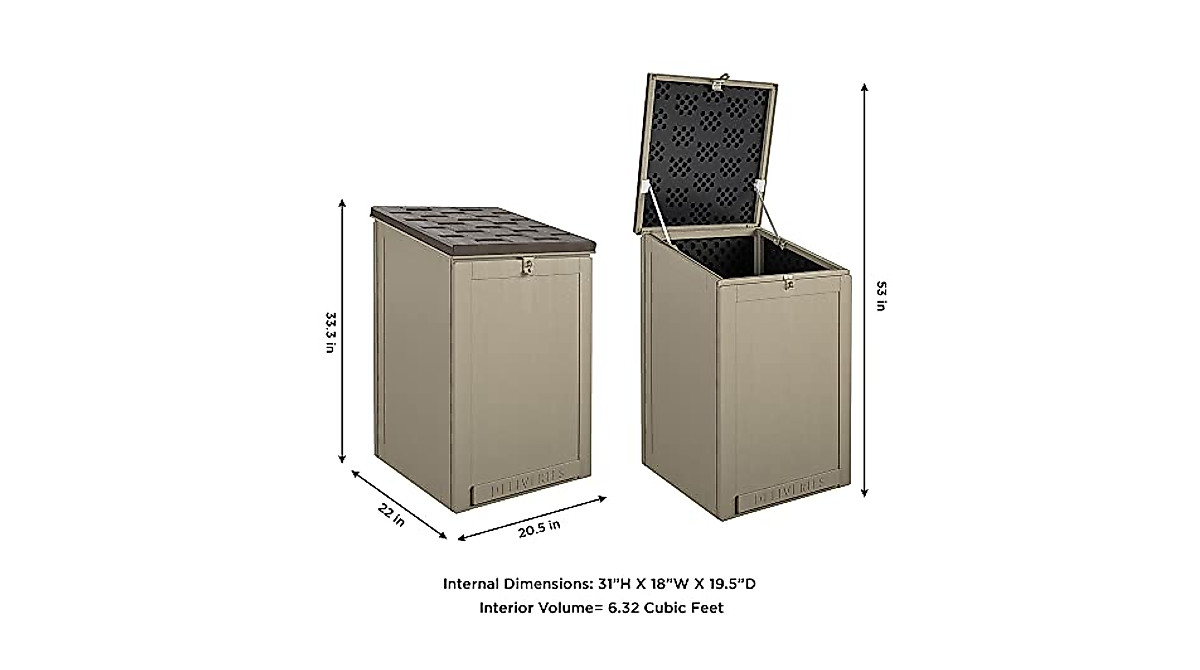 Lockable Cosco Outdoor BoxGuard® – Secure Package Delivery