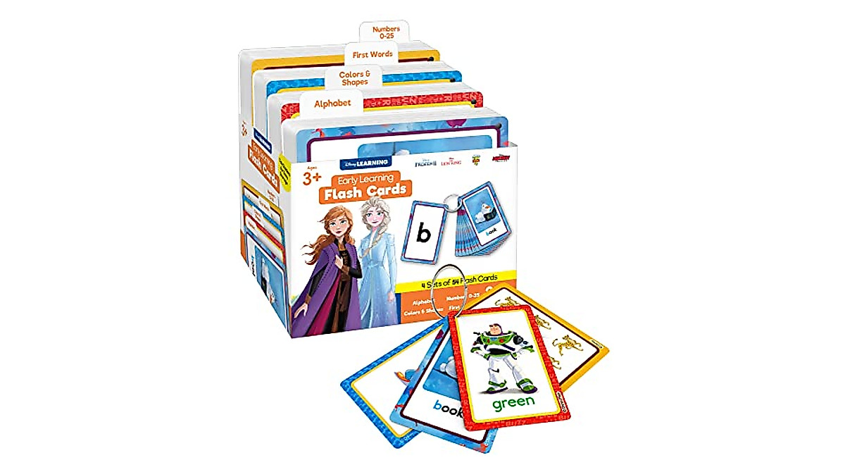 Disney Learning Flash Cards for Toddlers - Fun & Educational