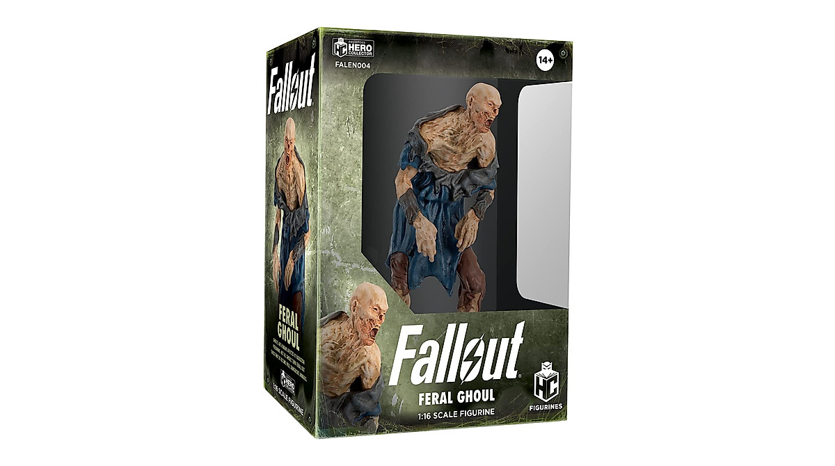 Fallout Feral Ghoul Figurine: Hand-Painted Collector Model