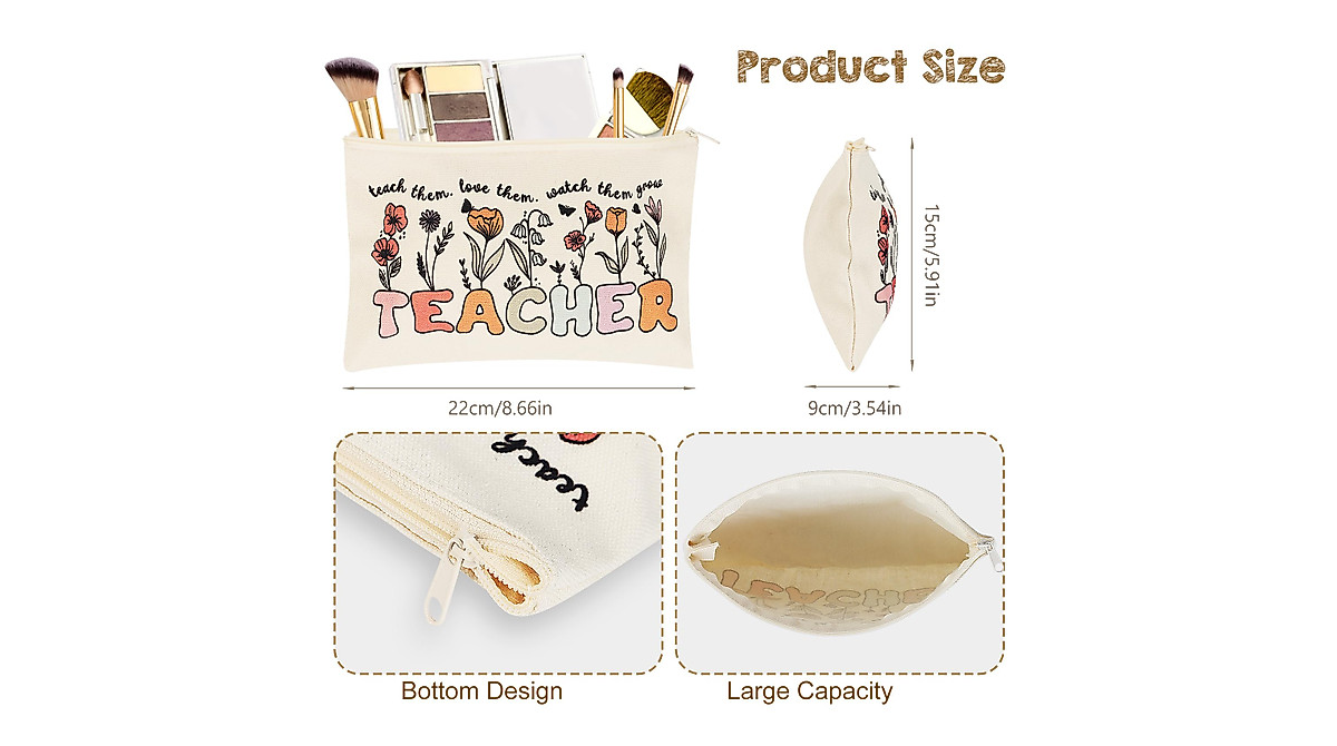 Teacher Gifts Set - Tumbler, Tote, Notebook & More
