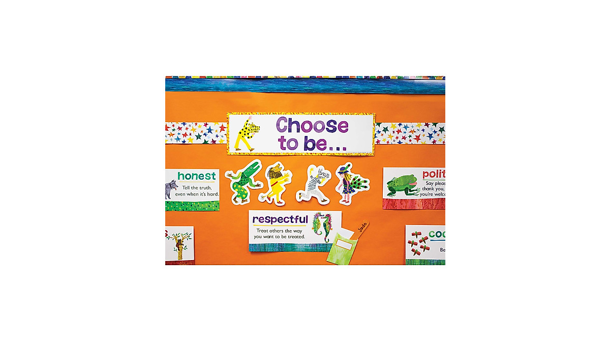 Eric Carle Classroom Borders Vibrant 36 Feet for Decor