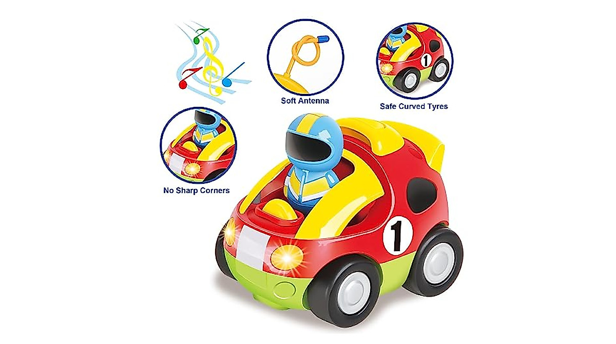 Liberty Imports Little Racer RC Car for Toddlers | Fun & Easy Control