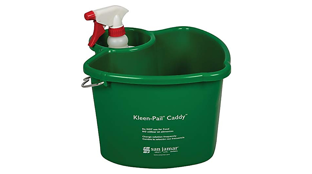 San Jamar KLEEN-PAIL CADDY - (1) CADDY & (1) SPRAY KP500 | Parts Town