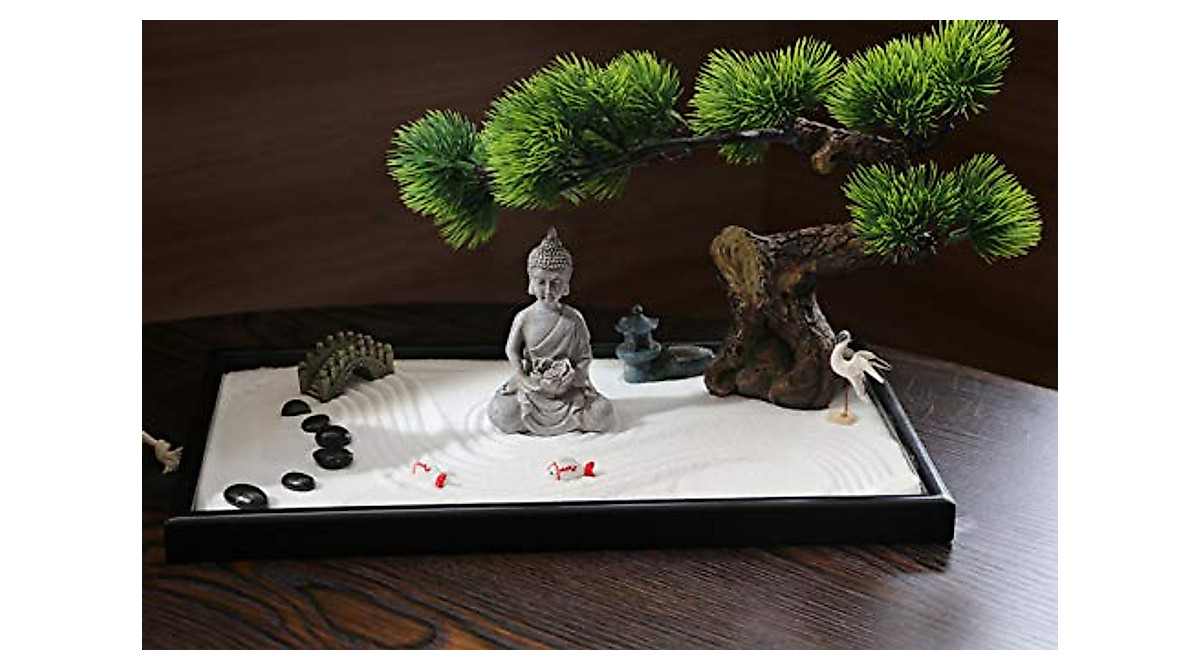 Japanese Zen Garden Gift for Tranquil Meditation