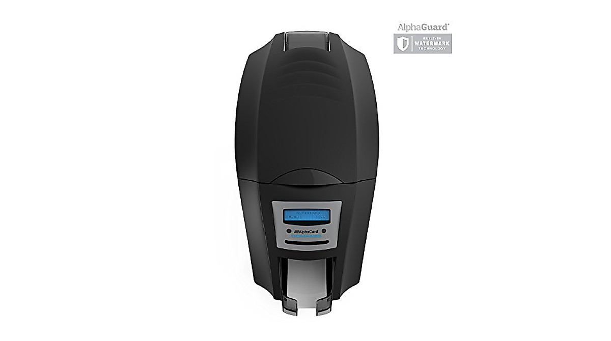 AlphaCard Compass Photo ID Card Printer - Quick & Efficient