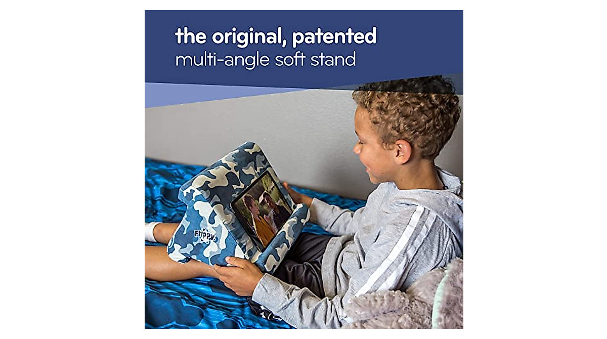 Flippy Tablet Pillow Stand - Multi-Angle iPad & Device Holder
