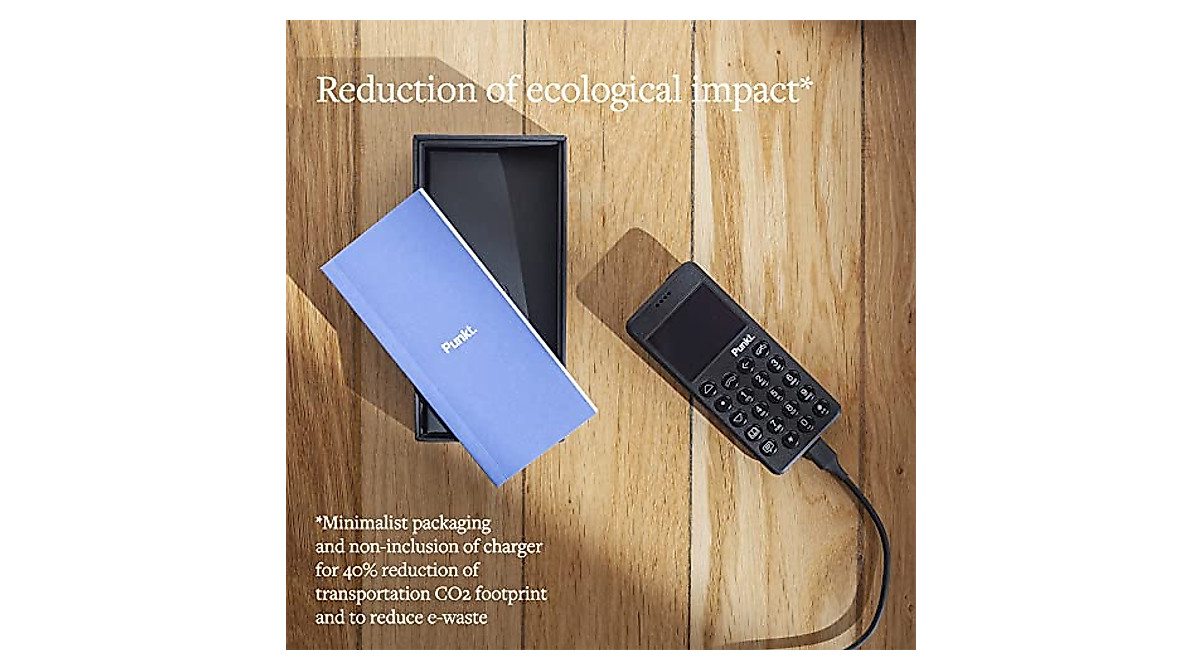 Punkt. MP02 4G LTE Minimalist Mobile Phone - Light Blue