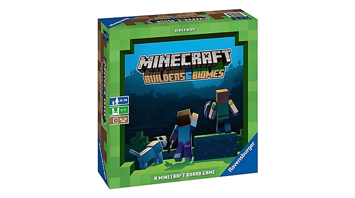 Ravensburger Minecraft Builders & Biomes Board Game