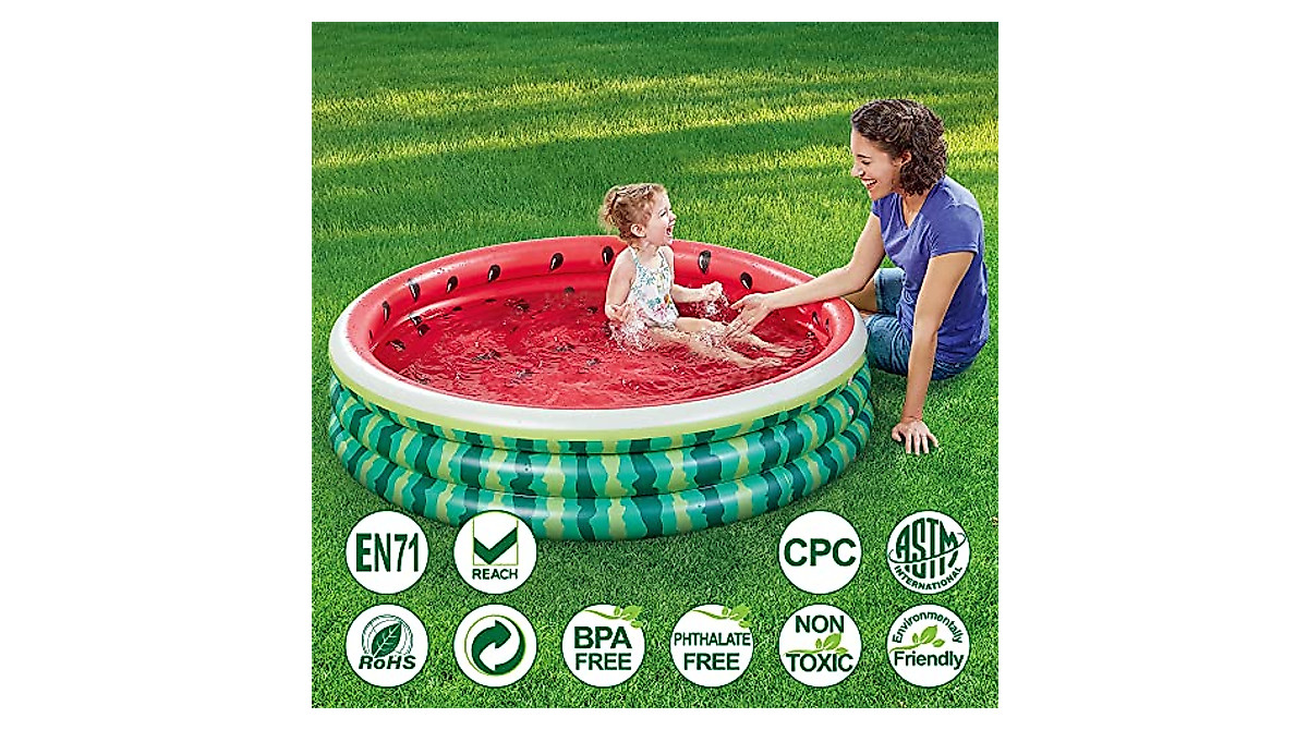 Watermelon Kiddie Pool 60